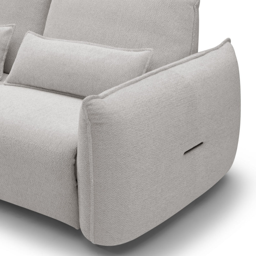 Modern Sofa Bed | Fabric Sectional Extendable Sofa with Adjustable Height for Living Room
