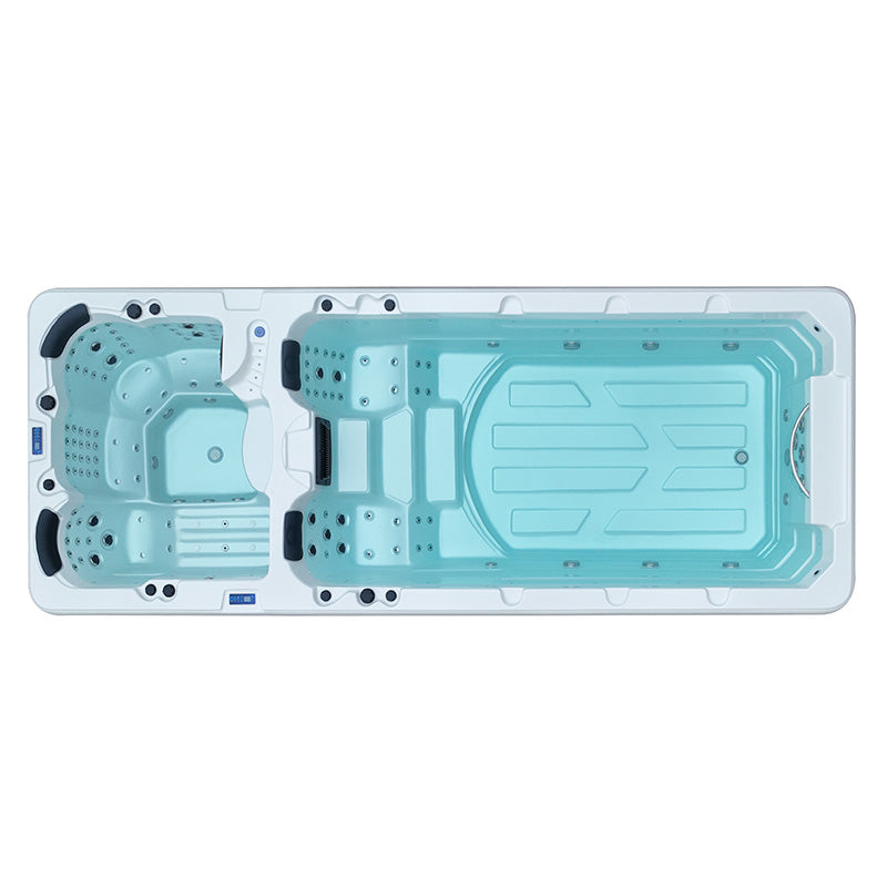 Swimming Spa Pool | 5.9m Freestanding Acrylic Swim Spa Heated Massage