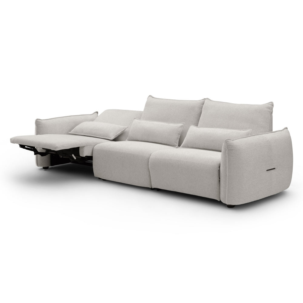 Modern Sofa Bed | Fabric Sectional Extendable Sofa with Adjustable Height for Living Room