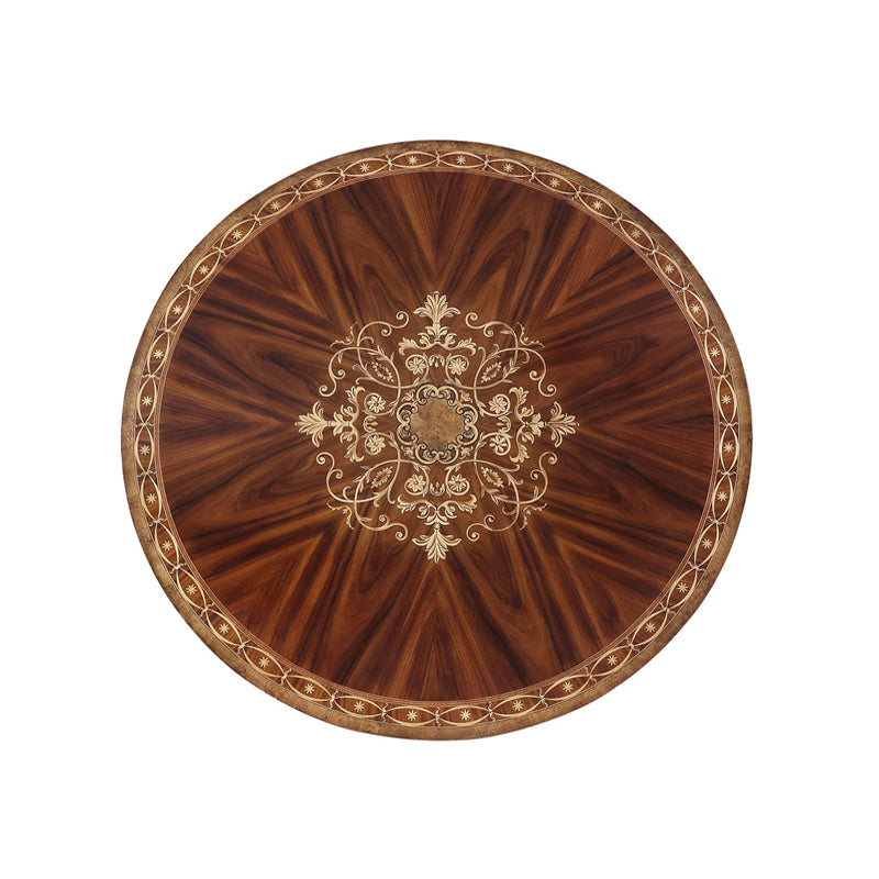 Antique Solid Wood Dining Table | Hand Carved European Style