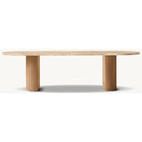 Modern Nordic Dining Table Set | Rectangular Marble Top Table