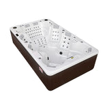 Outdoor Hot Tub Spa | Lucite Acrylic Whirlpool Jaccuzi Massage Jet Pool Freestanding Design